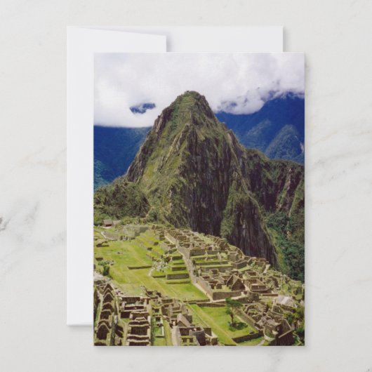 マチュピチュ，ペルー (正面)