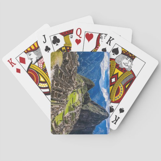 マチュピチュ，ペルー トランプ (裏面)