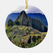 マチュピチュ – ペルー – パノラマ セラミックオーナメント (正面)