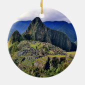 マチュピチュ – ペルー – パノラマ セラミックオーナメント (裏面)