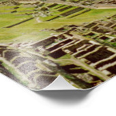 マチュピチュ，ペルー フォトプリント            (角)