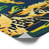 マチュピチュ,ペルー ポスター (角)