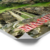 マチュピチュ – ペルー –  ポスター (角)