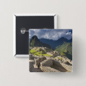 マチュピチュ、古代遺跡、ユネスコ世界3 缶バッジ (正面&裏面)