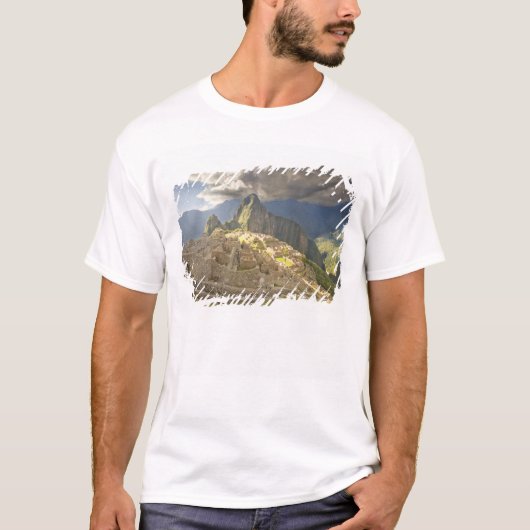 マチュピチュ、古代遺跡、UNESCO世界遺産2 Tシャツ (正面)