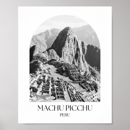 マチュピチュPeru Archフォトプリント ポスター (正面)