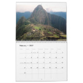 マチュピチュPeru Wall Calendar 2025 カレンダー (2月 2027)