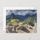 マチュ・ピクチュ, 古代遺跡, ユネスコ世界遺産 ポストカード (正面/裏面)