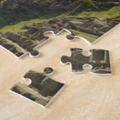 マチュ·ピチュペルーのインカ市の遺跡。 ジグソーパズル (側面)