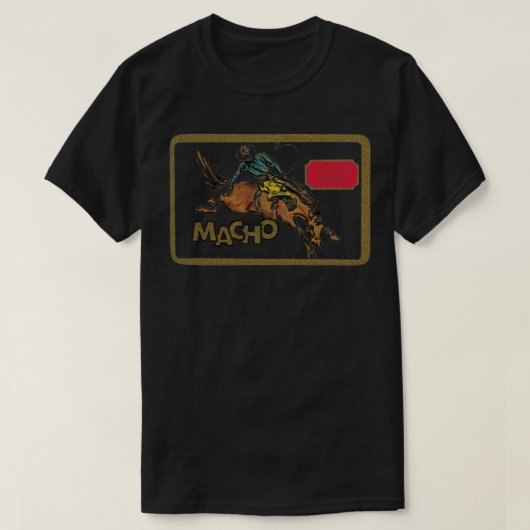 マチョビールレトロデフクェンブルワーリアナ Tシャツ (デザイン正面)