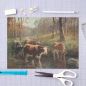 マチルダ・ブラウンの水遣い場で 薄葉紙 (クラフト)