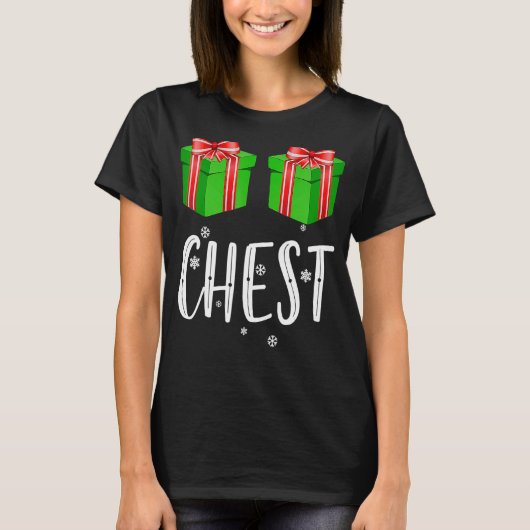 マッおもしろいチ栗クリスマスクリスマス休日, C Tシャツ (正面)
