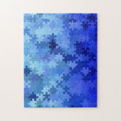 マッおもしろいドティーザーパズルのパズル/青 ジグソーパズル (縦)