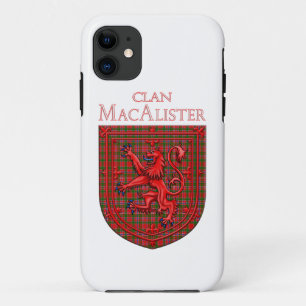 マッアリスタータータンチェックスコティッシュプリッドライオンラパント iPhone 11 ケース