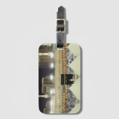 マッカのカアバにあるハッジ巡礼者の屋上の景色 ラゲッジタグ (正面縦)