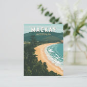 マッカイオーストラリア旅行アートヴィンテージ ポストカード (スタンド正面)