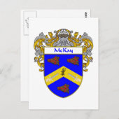マッカイコート・オブ・アームズ（マントル） ポストカード (正面/裏面)