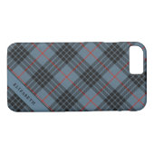 マッカイブルークランタータンチェックスコティッシュプレイド Case-Mate iPhoneケース (裏面(横))