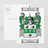 マッカッチョンコート・オブ・アームズ ポストカード (正面/裏面)