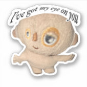 マッカパッカ私は得あなたを見ている シール (正面)