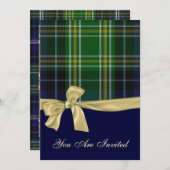 マッカラー・プレイ結婚ドのリハーサル・ディナー 招待状 (正面/裏面)