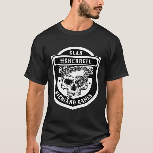 マッカレル・スコティッシュ・クラン・ゲーム Tシャツ (正面)
