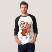 マッカロニン・スクロール・ウォリアーズ Tシャツ (正面フル)
