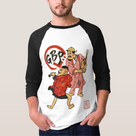 マッカロニン・スクロール・ウォリアーズ Tシャツ (正面)