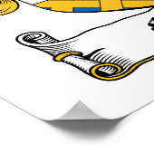 マッカン家紋 ポスター (角)