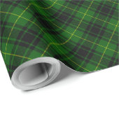マッカーサータータンチェックグリーンプレイド ラッピングペーパー (ロールコーナー)