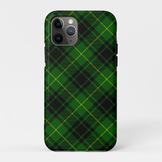 マッカーサータータンチェックグリーンプレイド Case-Mate iPhoneケース (裏面)