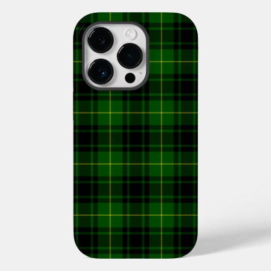 マッカーサータータンチェックグリーンプレイド Case-Mate iPhoneケース (裏面)