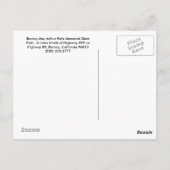 マッカーサー・バーニー滝記念州立公園 ポストカード (裏面)