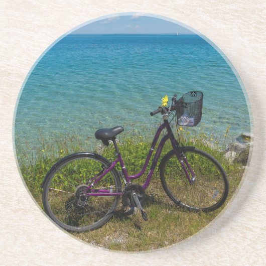 マッキナックでの自転車 コースター (正面)