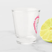 マッキナックアイランドウマ描キャリッジバチェロレッテ ショットグラス (左)