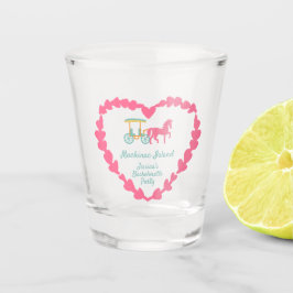 マッキナックアイランドウマ描キャリッジバチェロレッテ ショットグラス