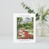 マッキナックアイランドザシークレットガーデンポストカード ポストカード (スタンド正面)