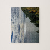 マッキナックアイランドビュー、ヒューロン湖 ジグソーパズル (縦)