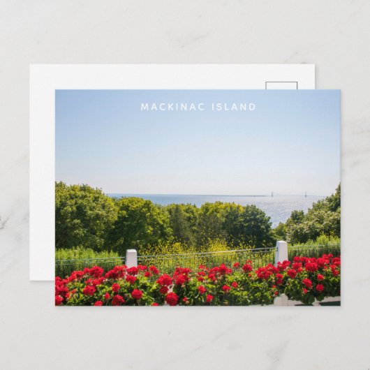 マッキナックアイランドミシガンポストカード ポストカード (正面/裏面)