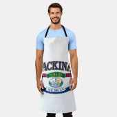 マッキナックアイランドミシガン エプロン (着用した状態)