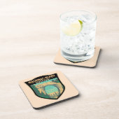 マッキナックアイランド州パークミシガンアーチロック コースター (右側)