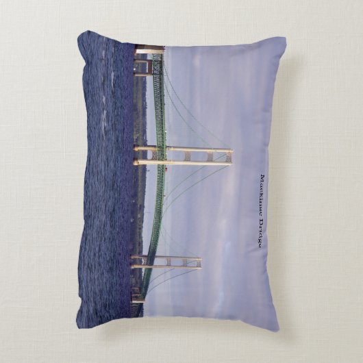 マッキナックブリッジのアクセント枕 アクセントクッション (裏面(縦))