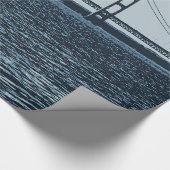 マッキナックブリッジアッパーペニンシュラミシガン ラッピングペーパー (角)