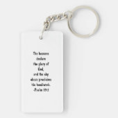 マッキナックブリッジオーロラキーチェーン キーホルダー (裏面)