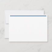 マッキナックブリッジスターリーナイトノートカード サンキューカード (裏面)