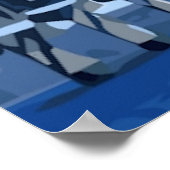 マッキナックブリッジベクトル ポスター (角)