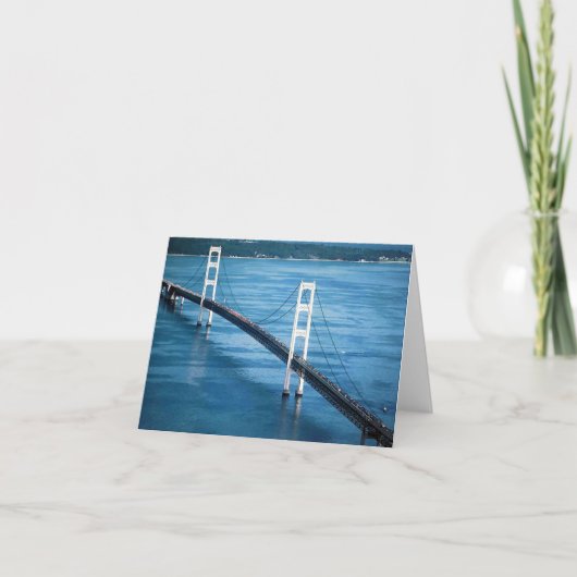 マッキナックブリッジ空白のカード カード (正面)