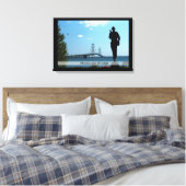 マッキナックブリッジ/キャンバスプリント キャンバスプリント (インサイチュ (寝室))