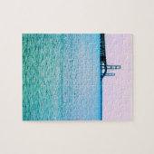 マッキナックブリッジ – ミシガン湖 – 8x10 - 110個。 ジグソーパズル (横)