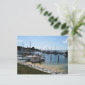 マッキナックボートはがき ポストカード (スタンド正面)